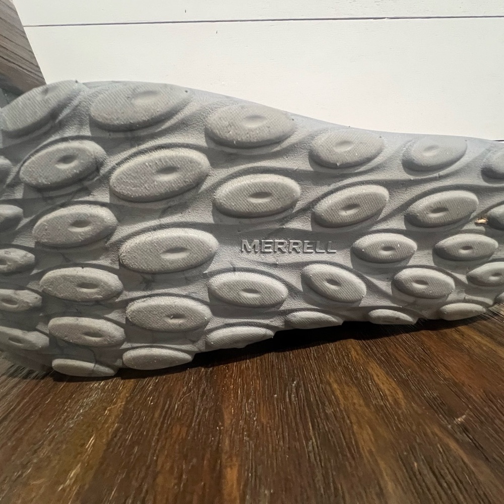 Merrell Men's Quilted Slip-On Shoes - Navy, Gray, and Red - Picture 2 of 4